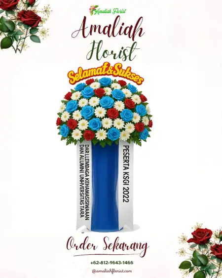 Standing Flowers Synergy Building Alam Sutera Tangerang